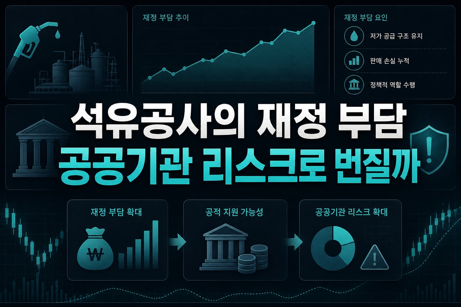 석유공사의 재정 부담, 공공기관 리스크로 번질까