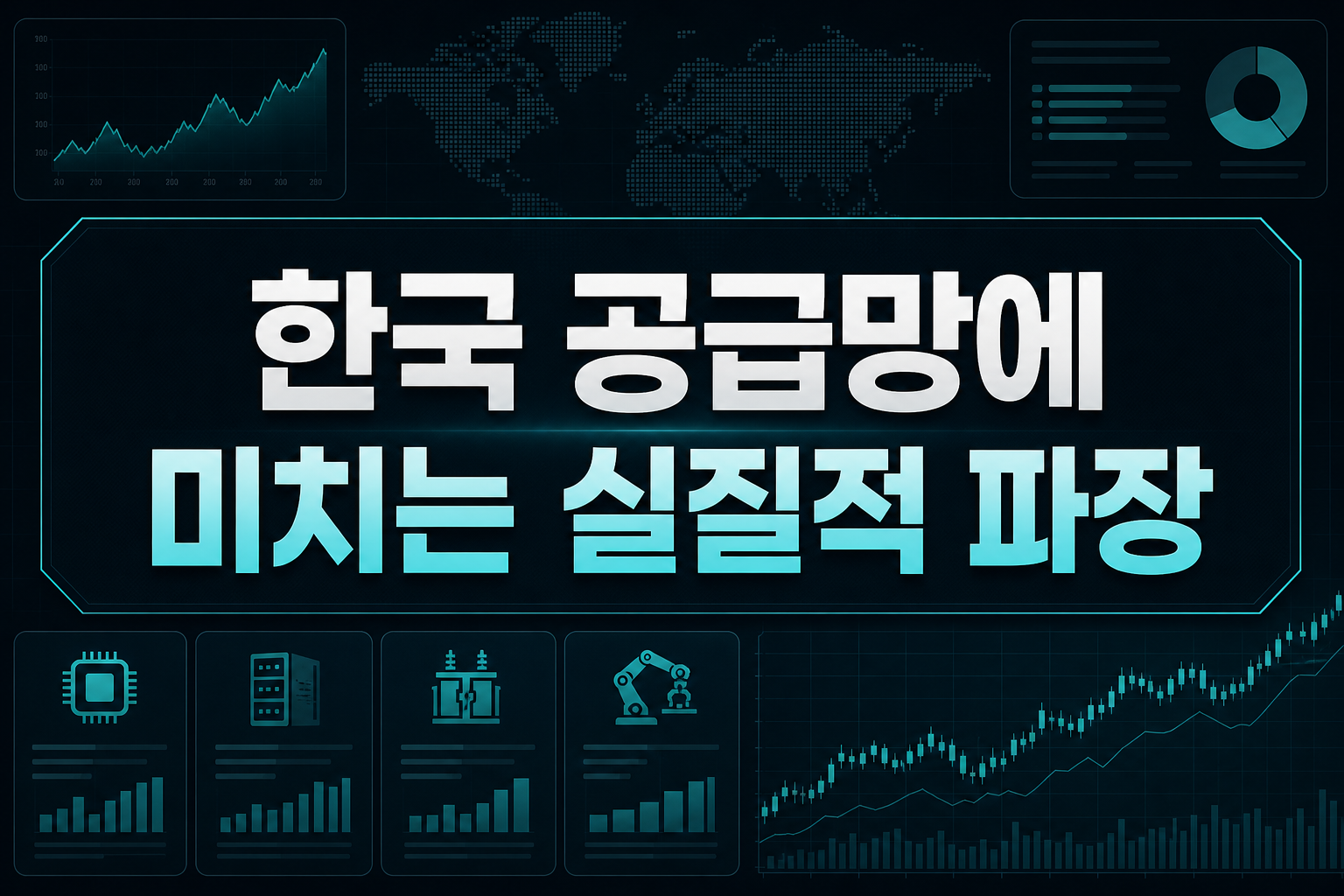 한국 공급망에 미치는 실질적 파장