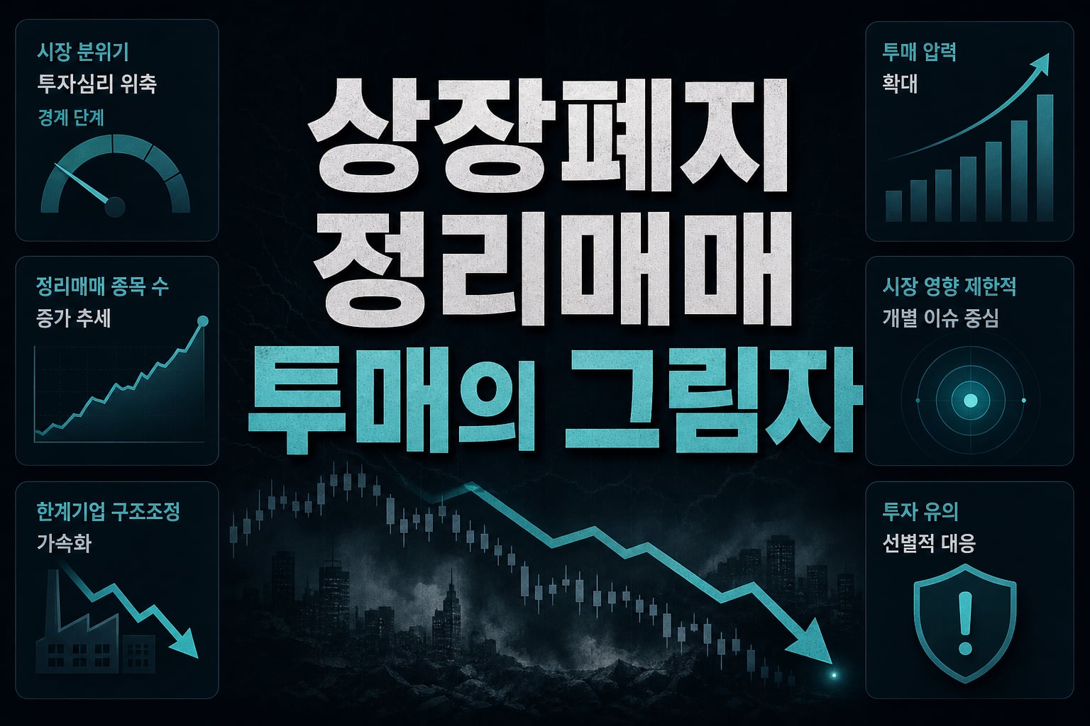 상장폐지 정리매매, 투매의 그림자