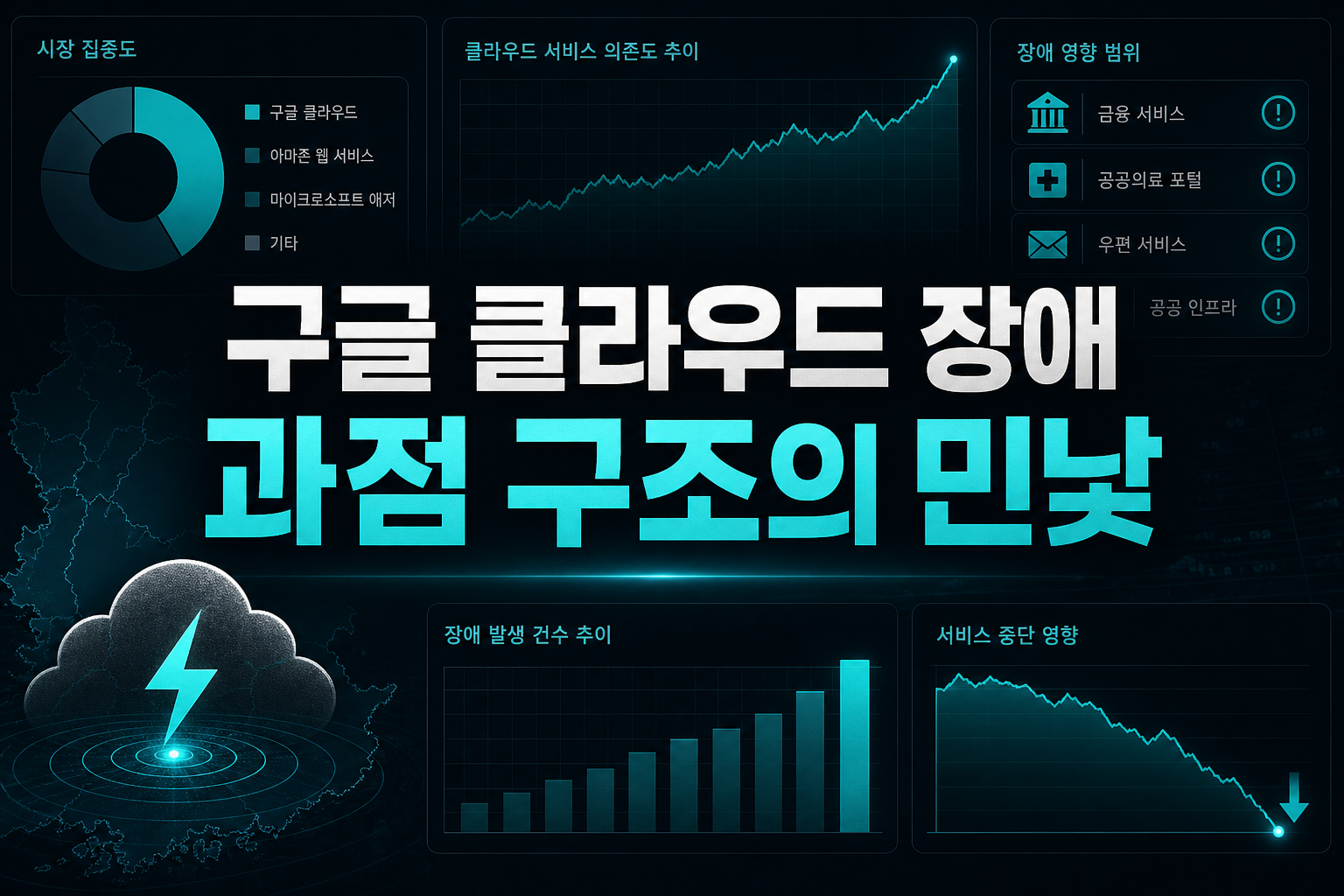 구글 클라우드 장애, 과점 구조의 민낯