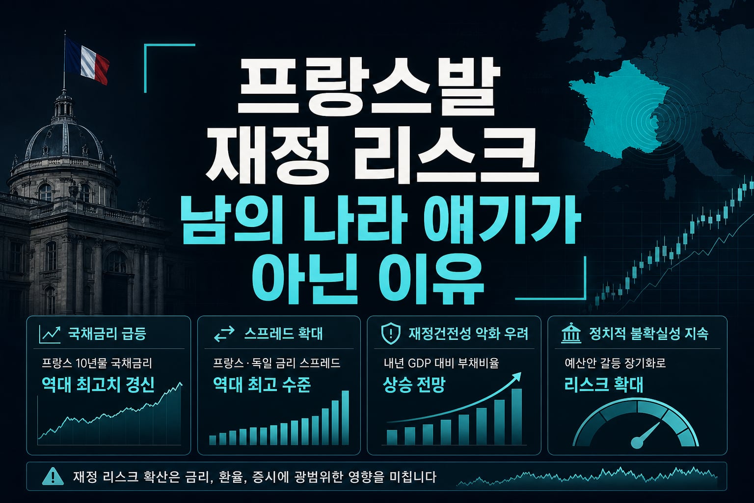 프랑스발 재정 리스크, 남의 나라 얘기가 아닌 이유