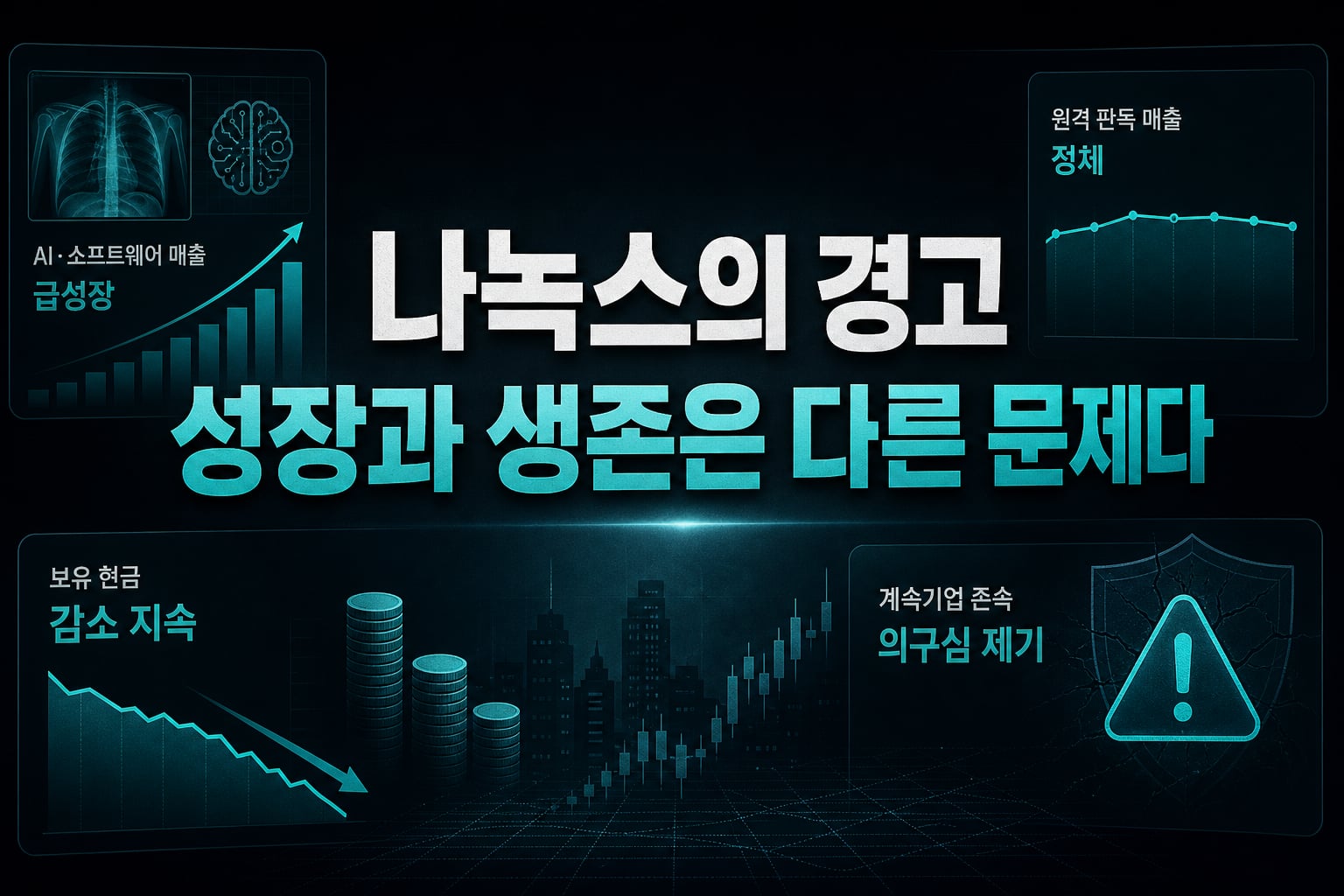 나녹스의 경고, 성장과 생존은 다른 문제다