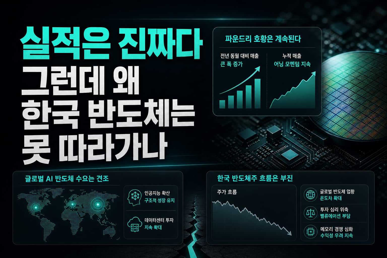 TSMC 실적은 진짜다, 그런데 왜 한국 반도체는 못 따라가나
