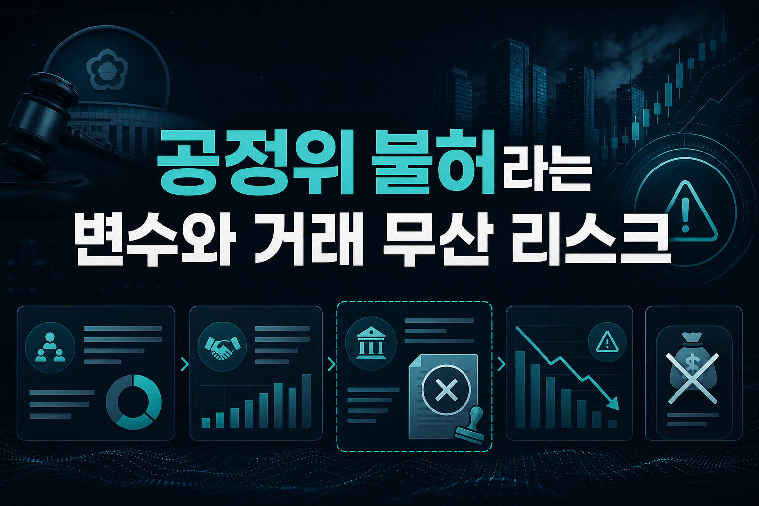 공정위 불허라는 변수와 거래 무산 리스크
