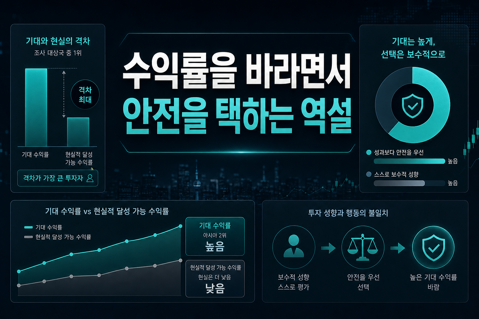 20% 수익률을 바라면서 안전을 택하는 역설