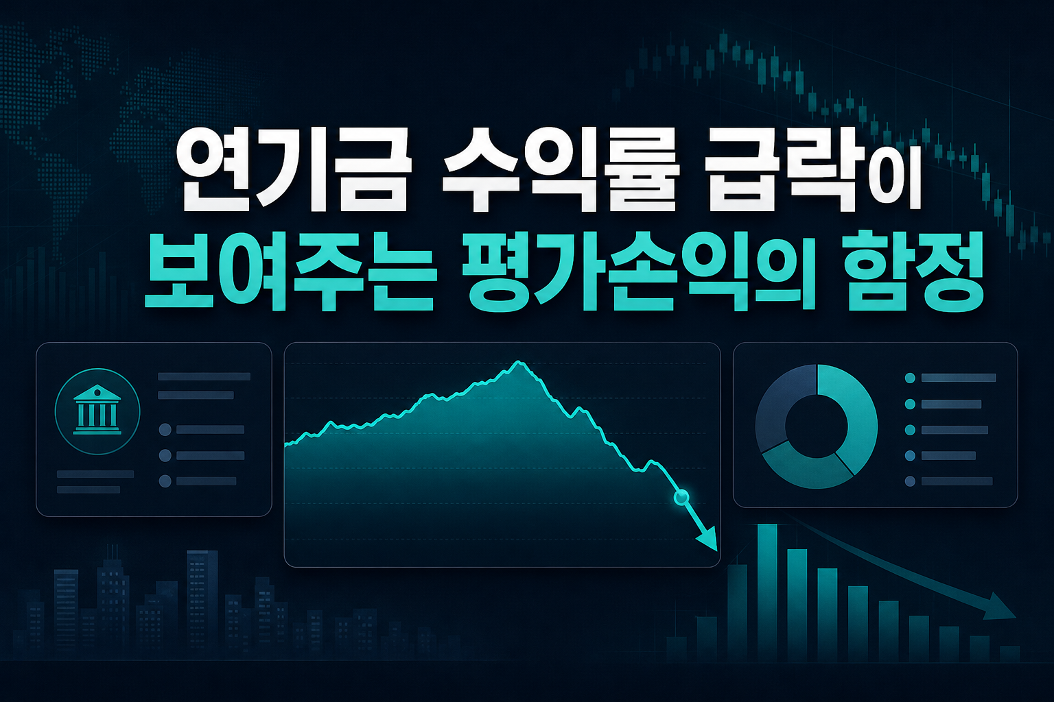 연기금 수익률 급락이 보여주는 평가손익의 함정
