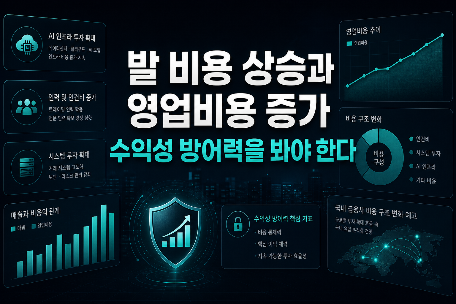 AI발 비용 상승과 영업비용 증가, 수익성 방어력을 봐야 한다