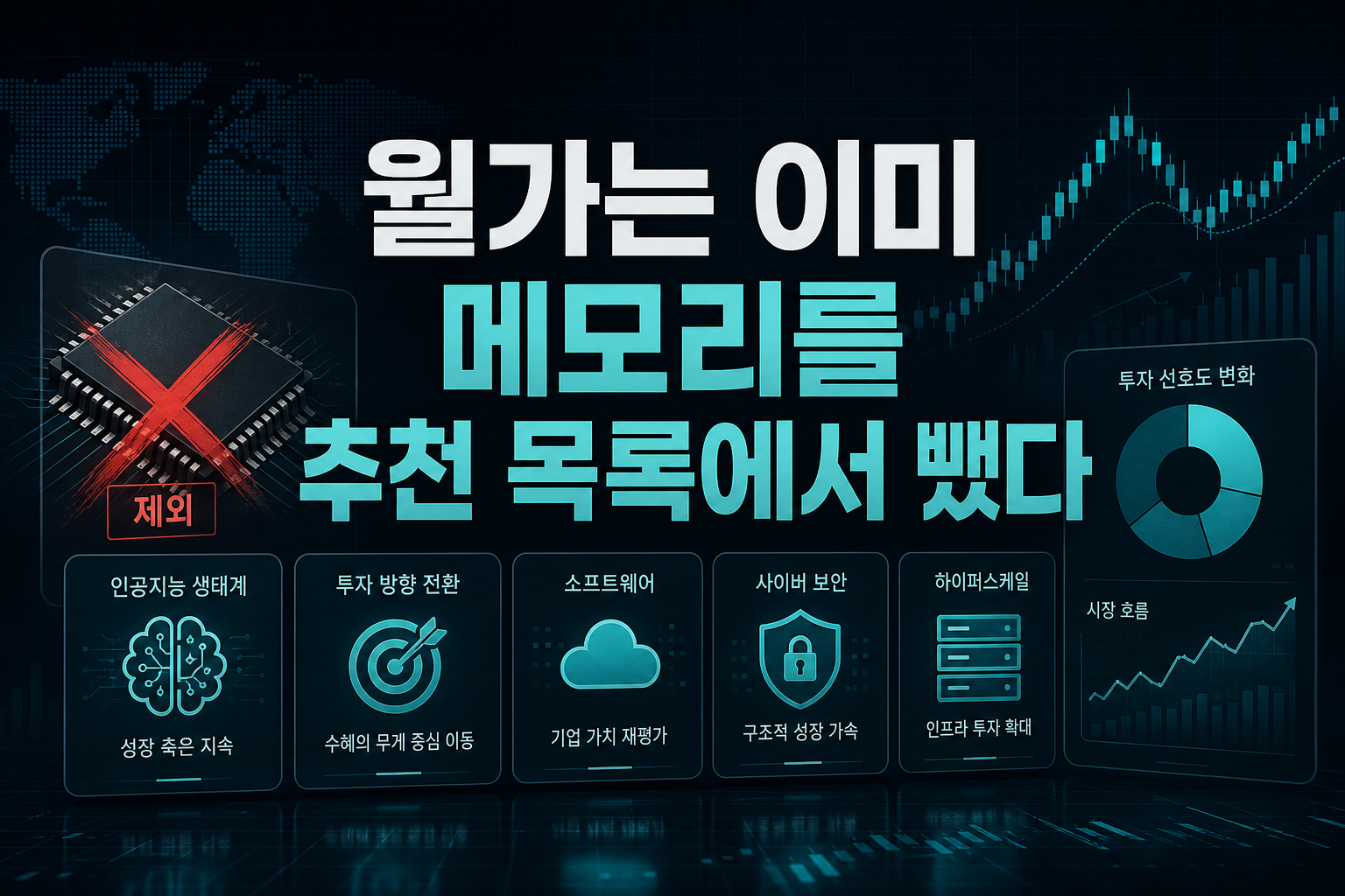 월가는 이미 메모리를 추천 목록에서 뺐다