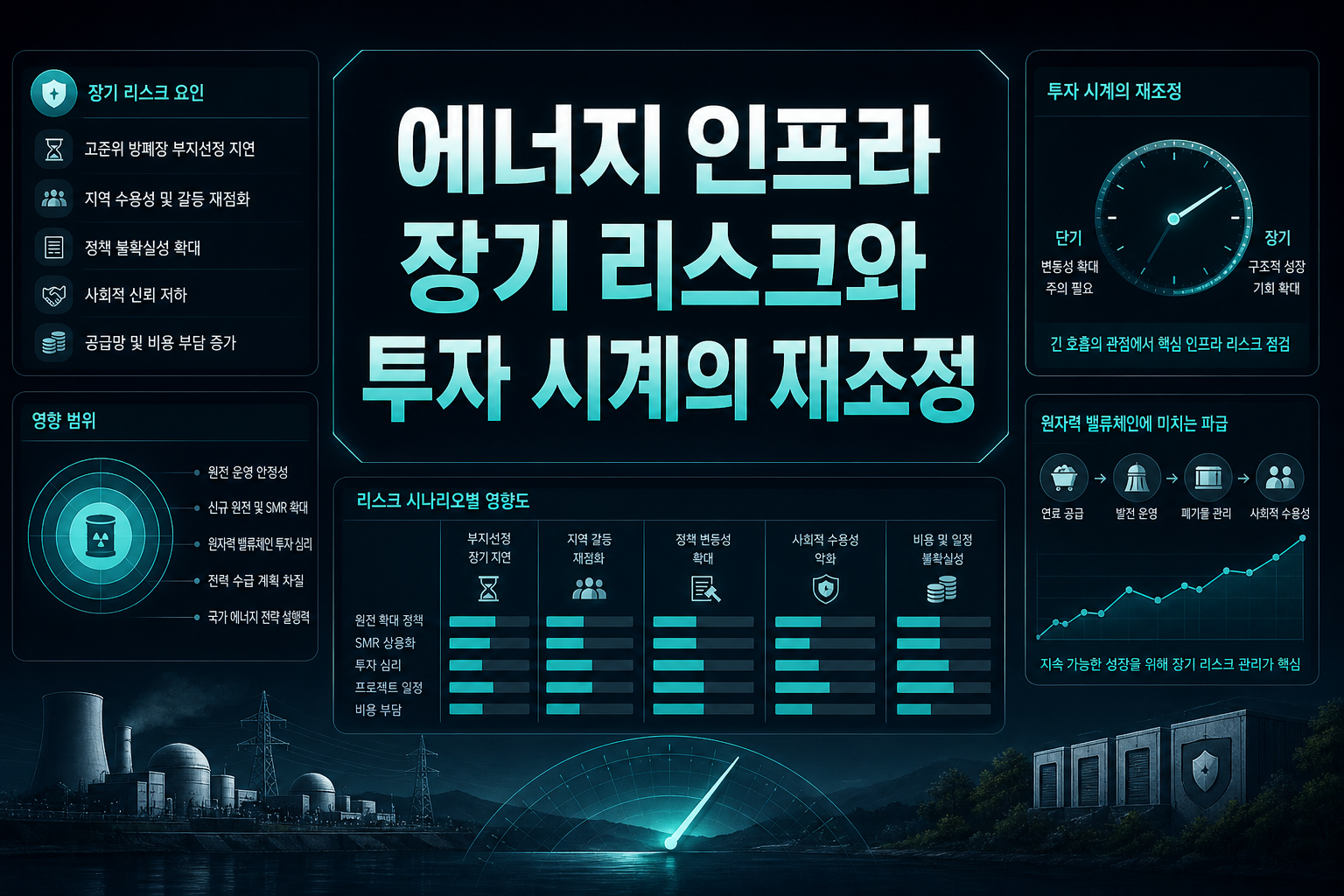 에너지 인프라 장기 리스크와 투자 시계의 재조정