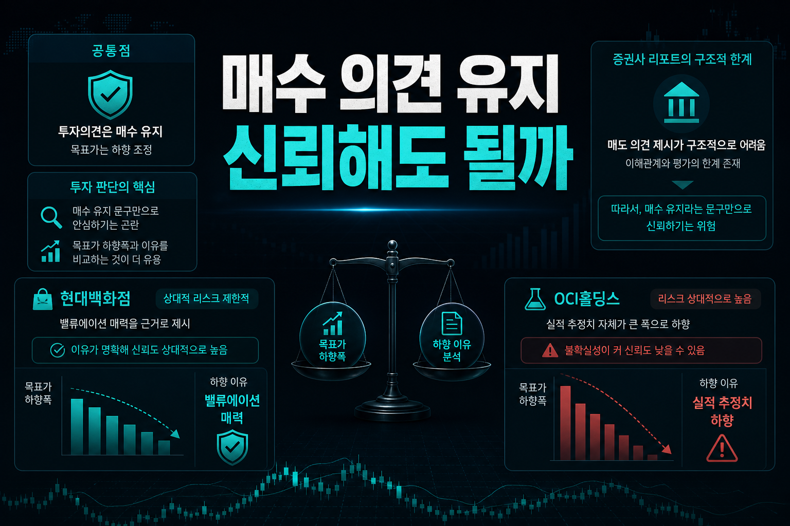 매수 의견 유지, 신뢰해도 될까
