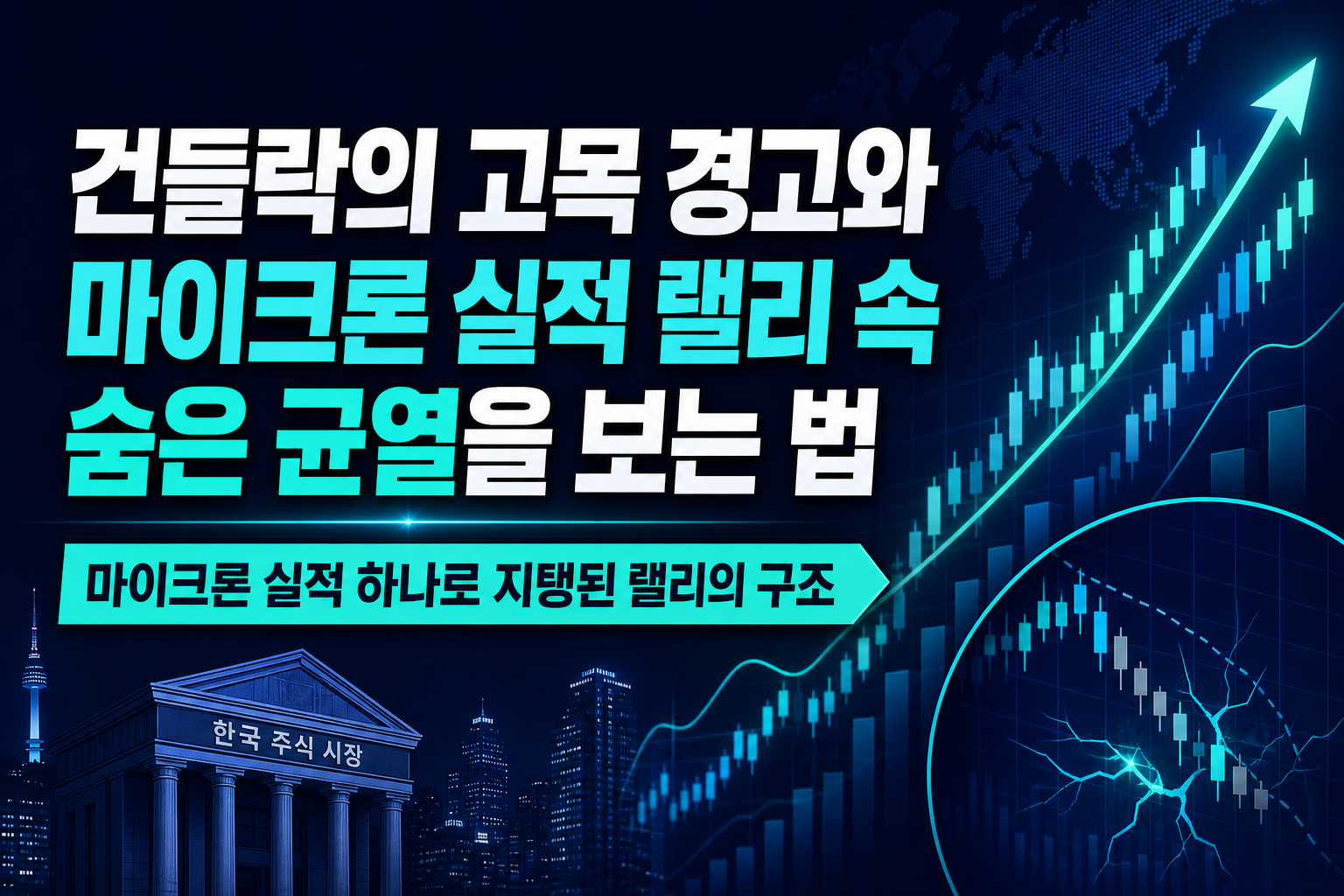 건들락의 고목 경고와 마이크론 실적, AI 랠리 속 숨은 균열을 보는 법