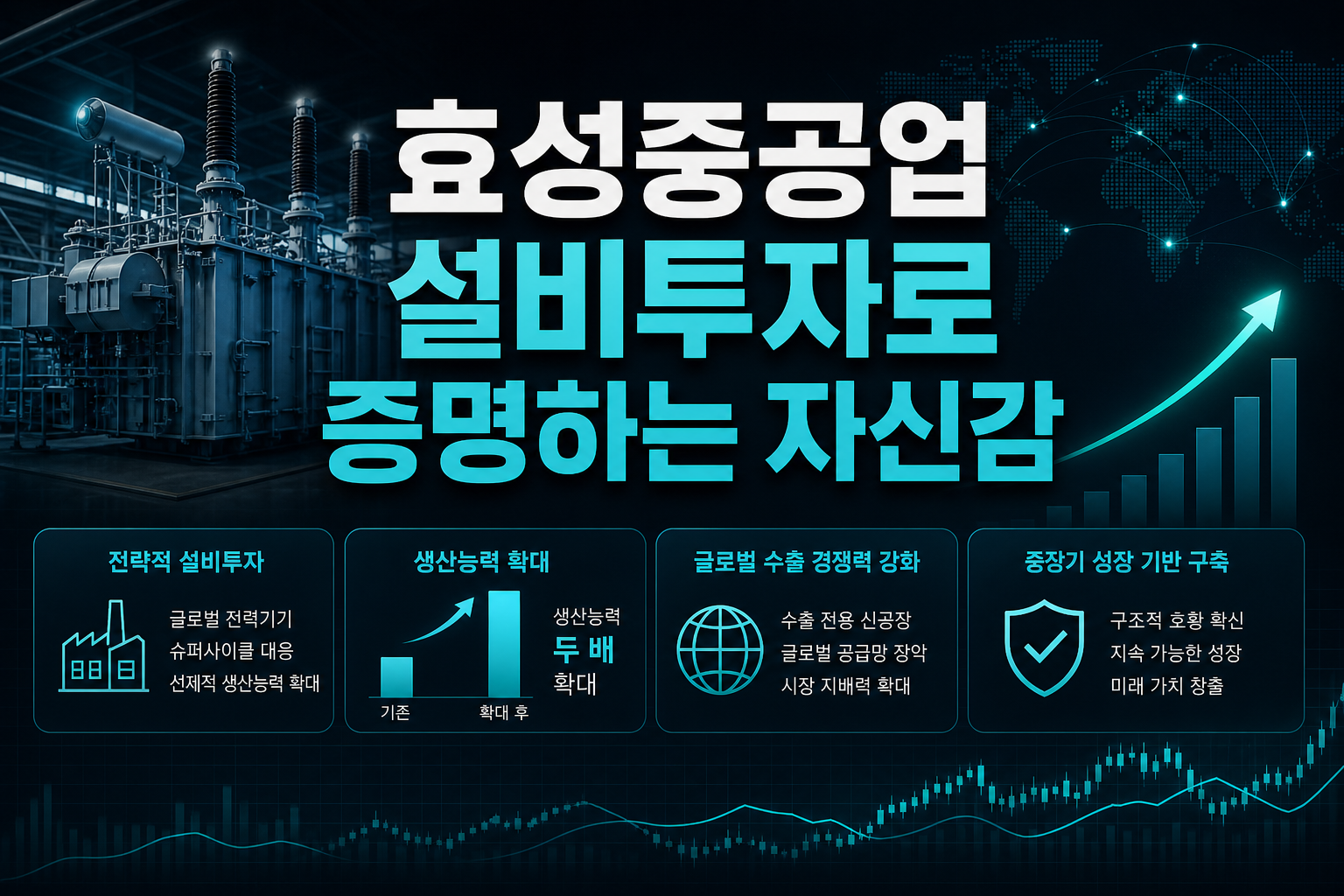 효성중공업, 설비투자로 증명하는 자신감