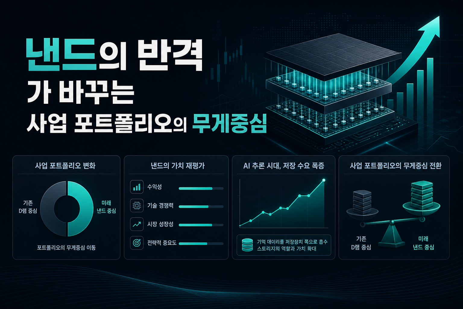 낸드의 반격, HBF가 바꾸는 사업 포트폴리오의 무게중심