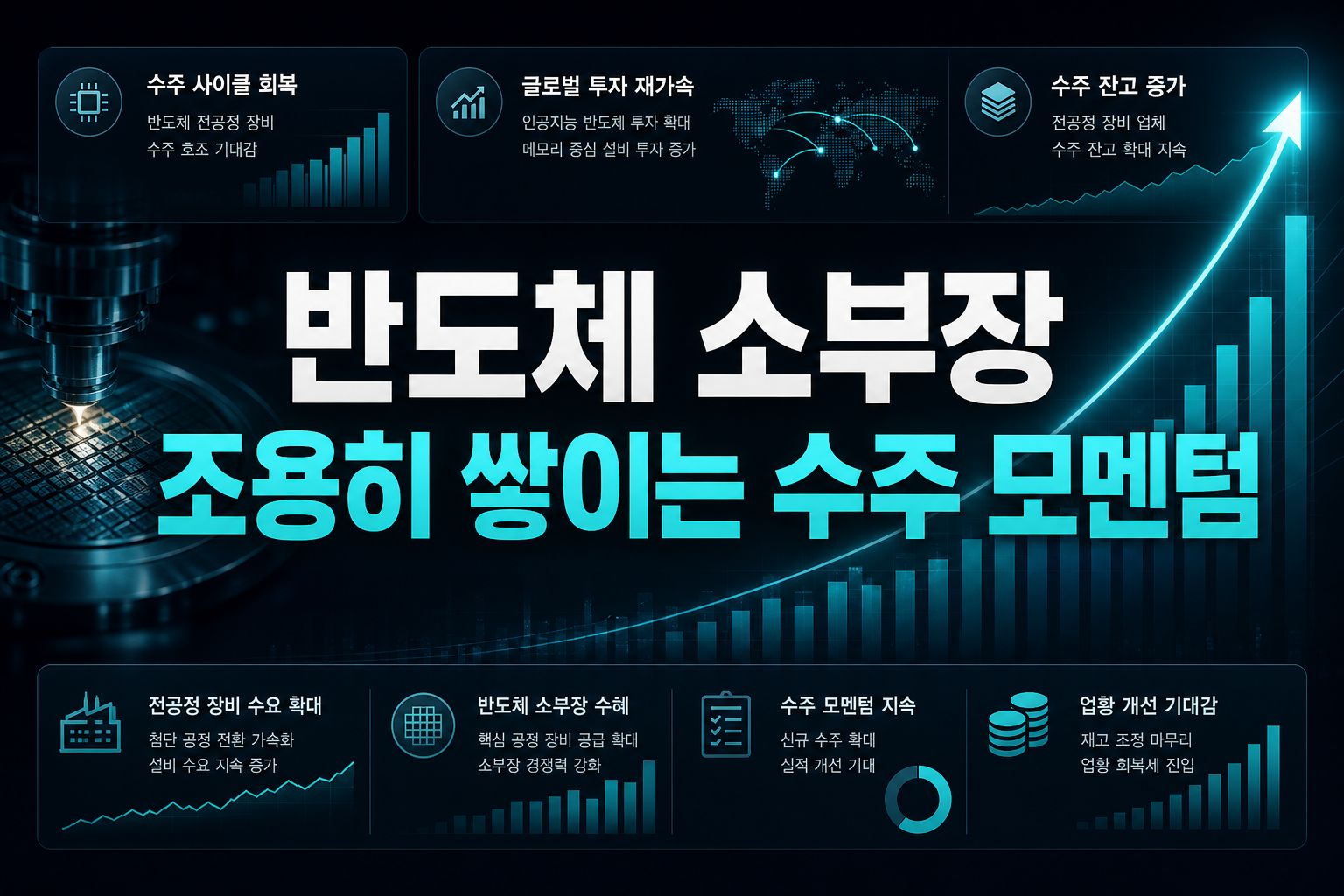 반도체 소부장, 조용히 쌓이는 수주 모멘텀