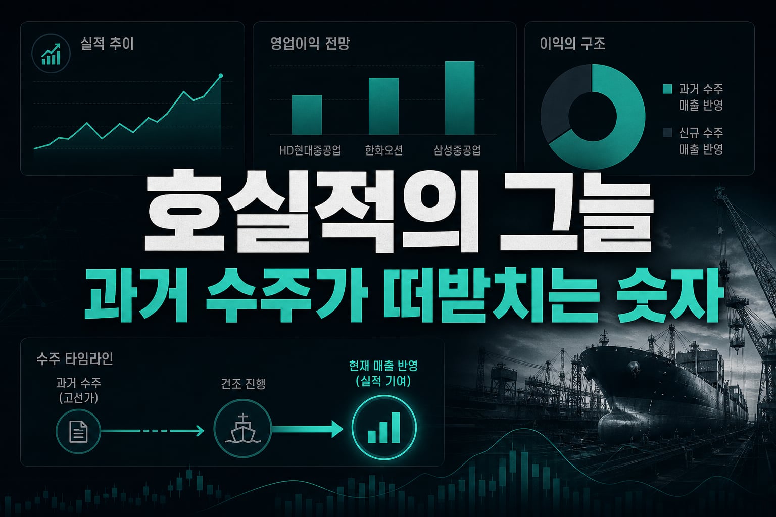 호실적의 그늘, 과거 수주가 떠받치는 숫자