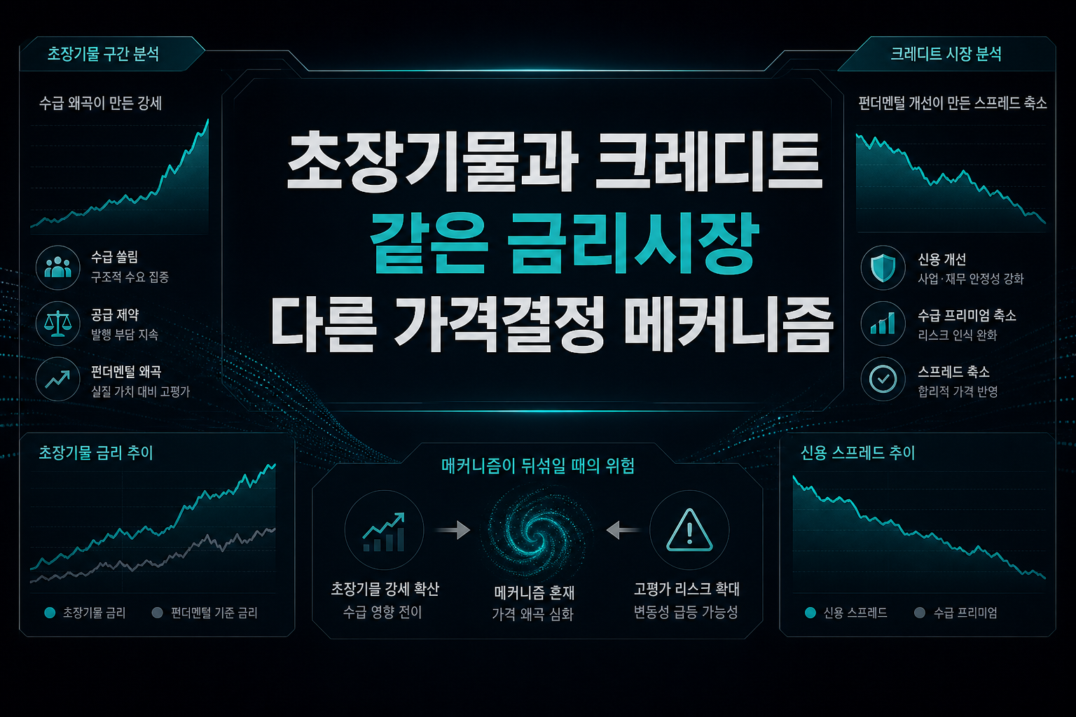 초장기물과 크레디트, 같은 금리시장 다른 가격결정 메커니즘