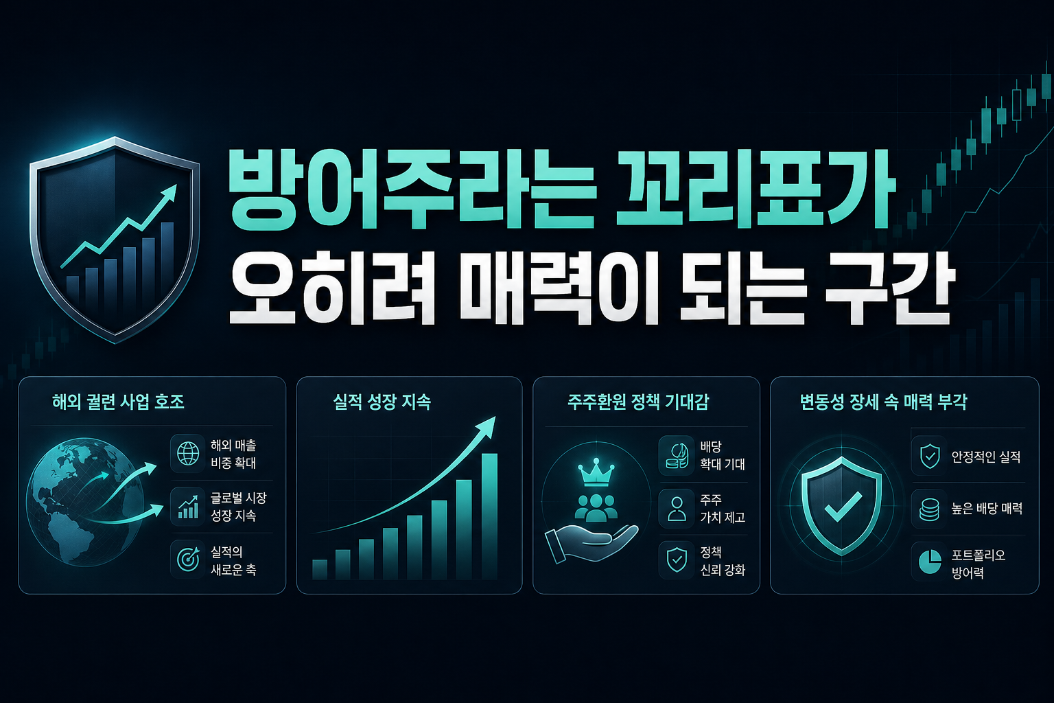 KT&G, 방어주라는 꼬리표가 오히려 매력이 되는 구간
