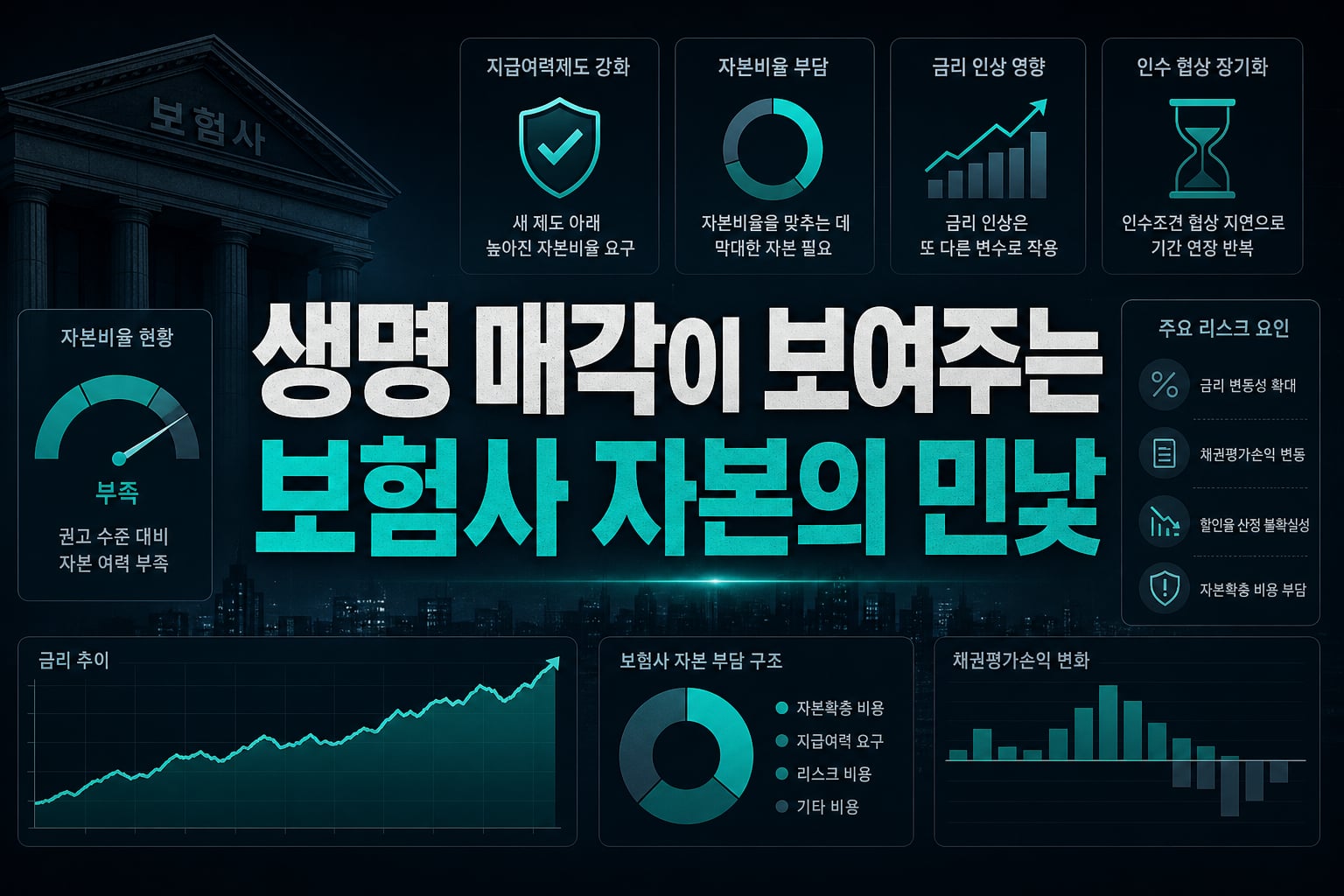 KDB생명 매각이 보여주는 보험사 자본의 민낯