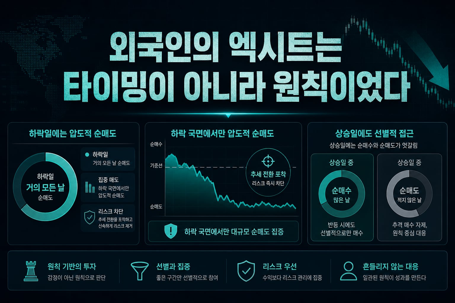 외국인의 엑시트는 타이밍이 아니라 원칙이었다