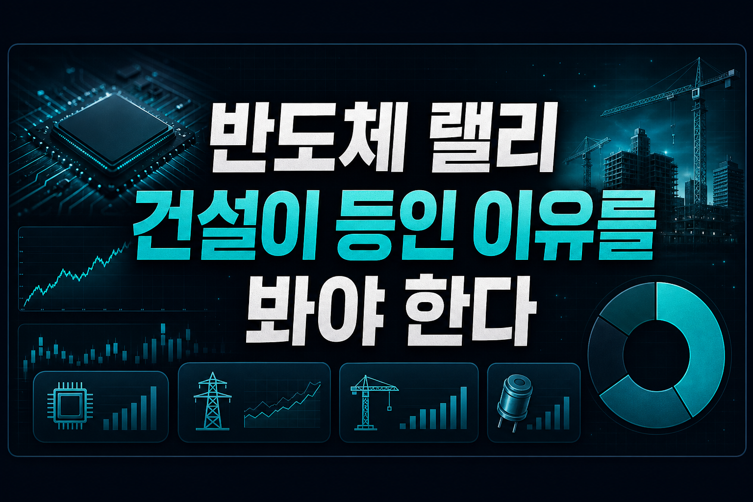 반도체 130% 랠리, 건설이 2등인 이유를 봐야 한다