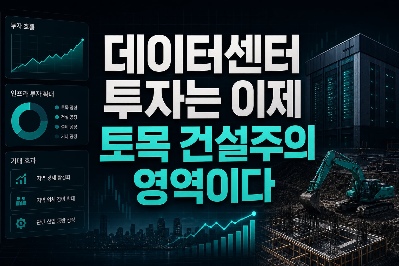 AI 데이터센터 투자는 이제 토목·건설주의 영역이다