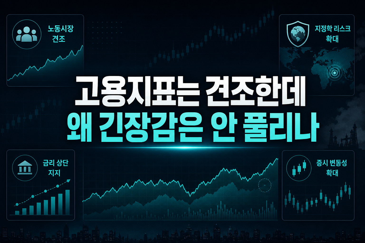 고용지표는 견조한데 왜 긴장감은 안 풀리나