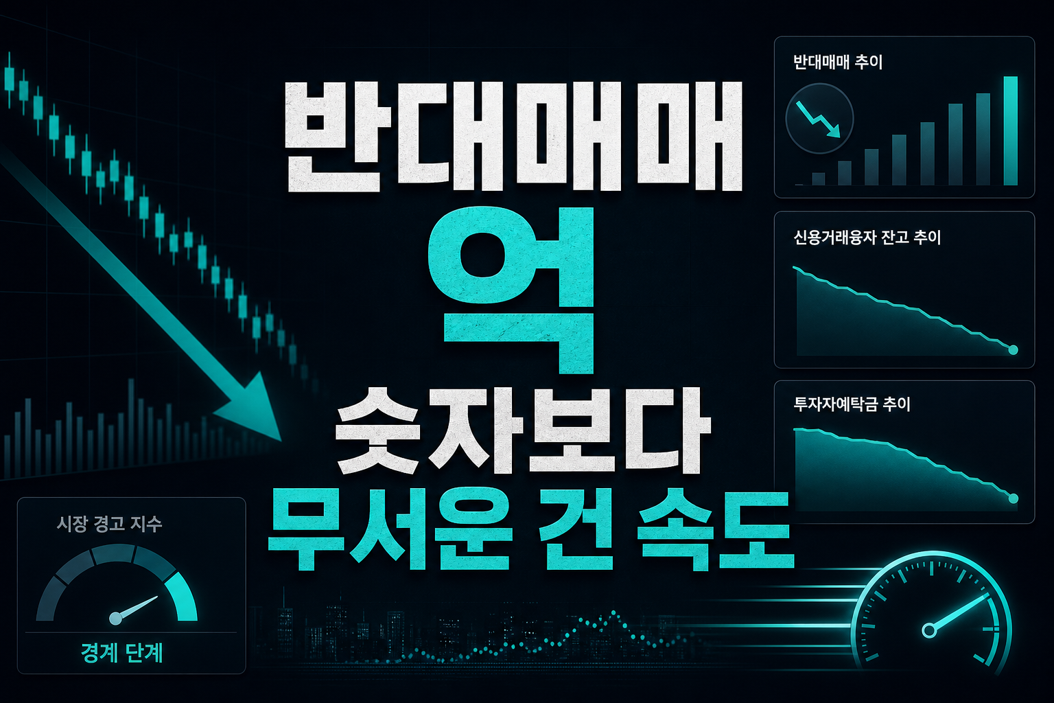 반대매매 2864억, 숫자보다 무서운 건 속도