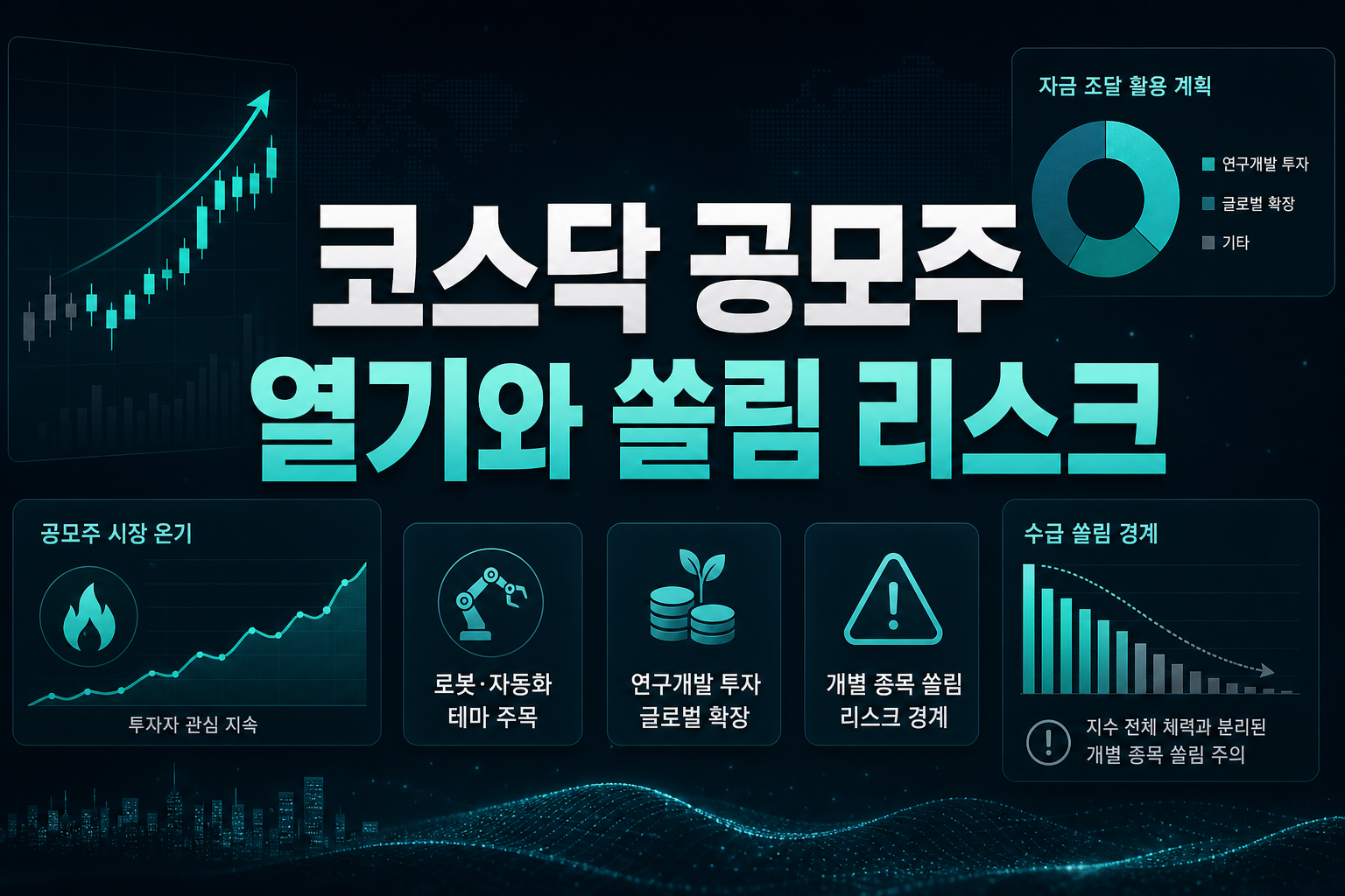 코스닥 공모주 열기와 쏠림 리스크