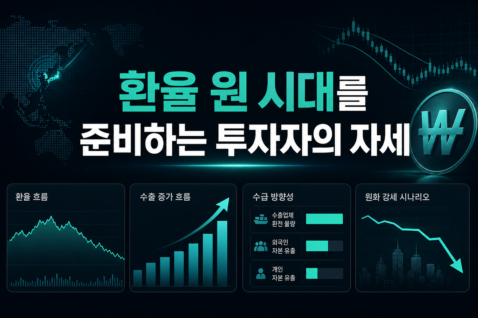 환율 1,250원 시대를 준비하는 투자자의 자세