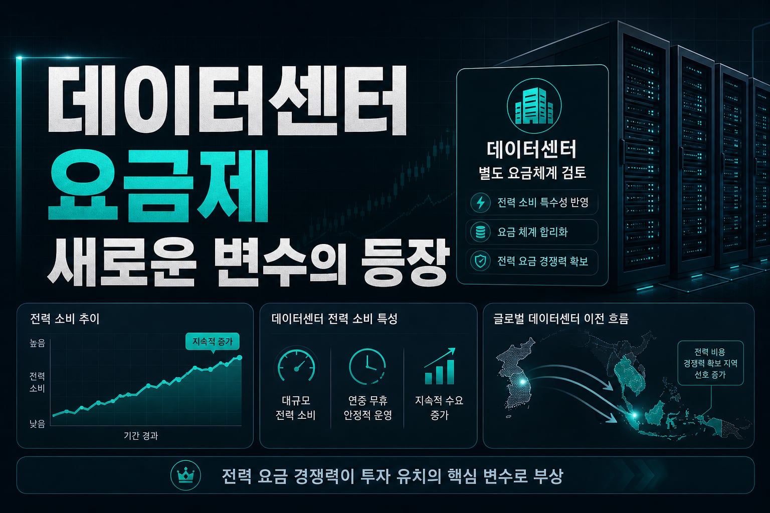 AI 데이터센터 요금제, 새로운 변수의 등장