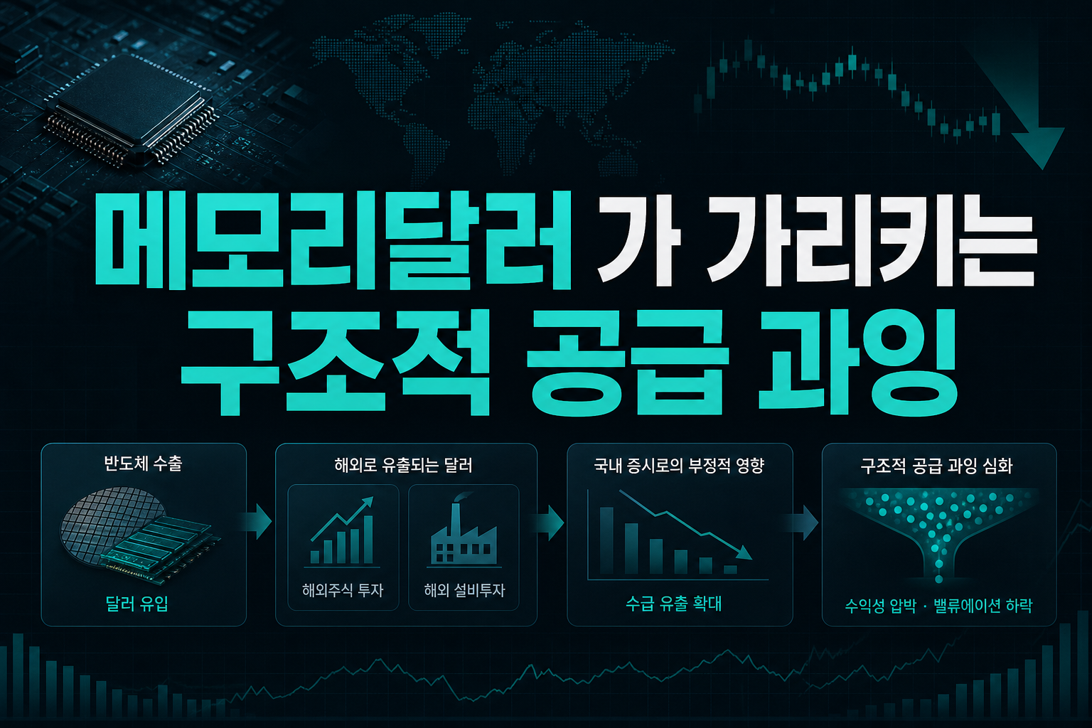 '메모리달러'가 가리키는 구조적 공급 과잉