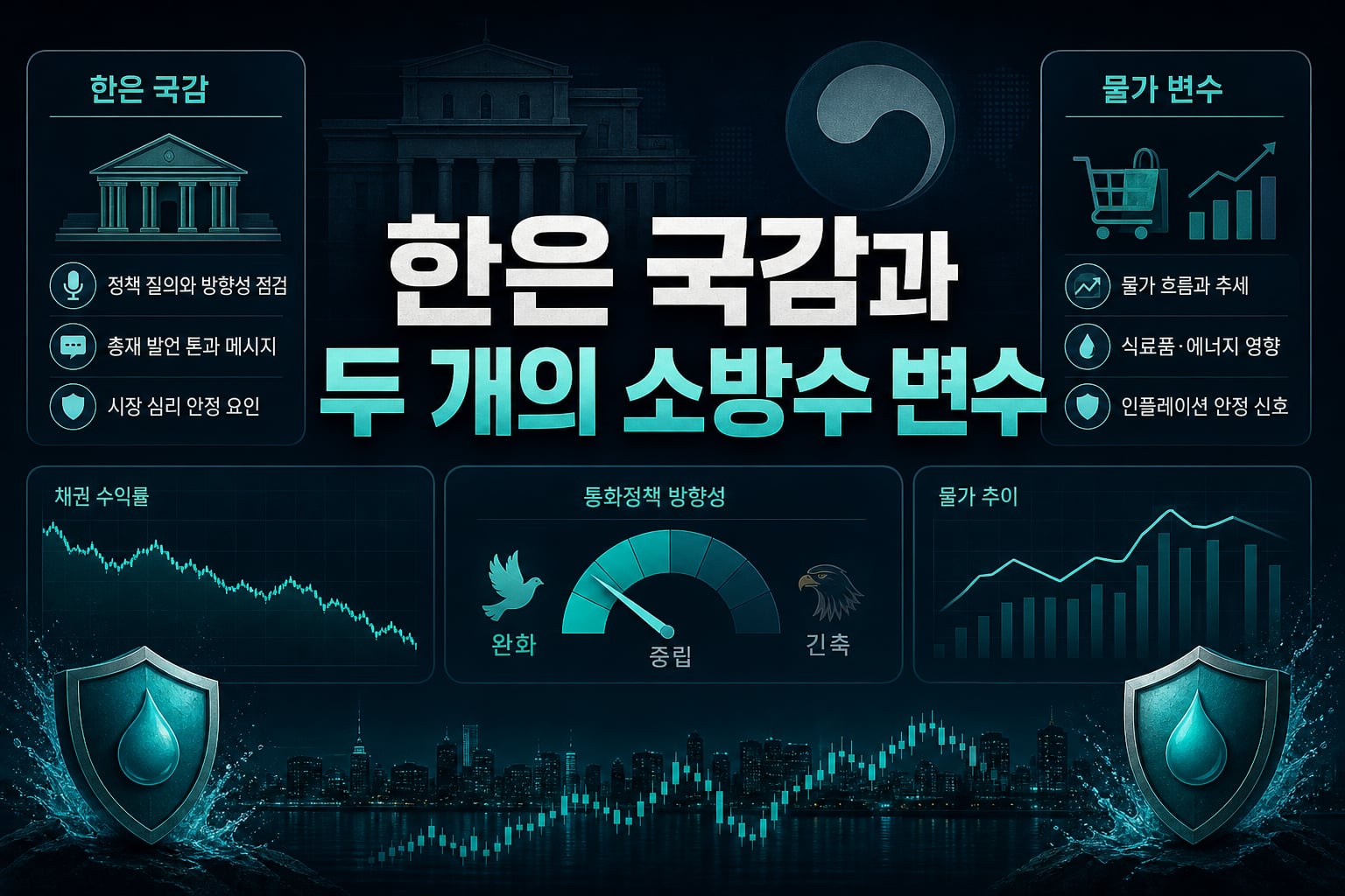 한은 국감과 CPI, 두 개의 '소방수' 변수
