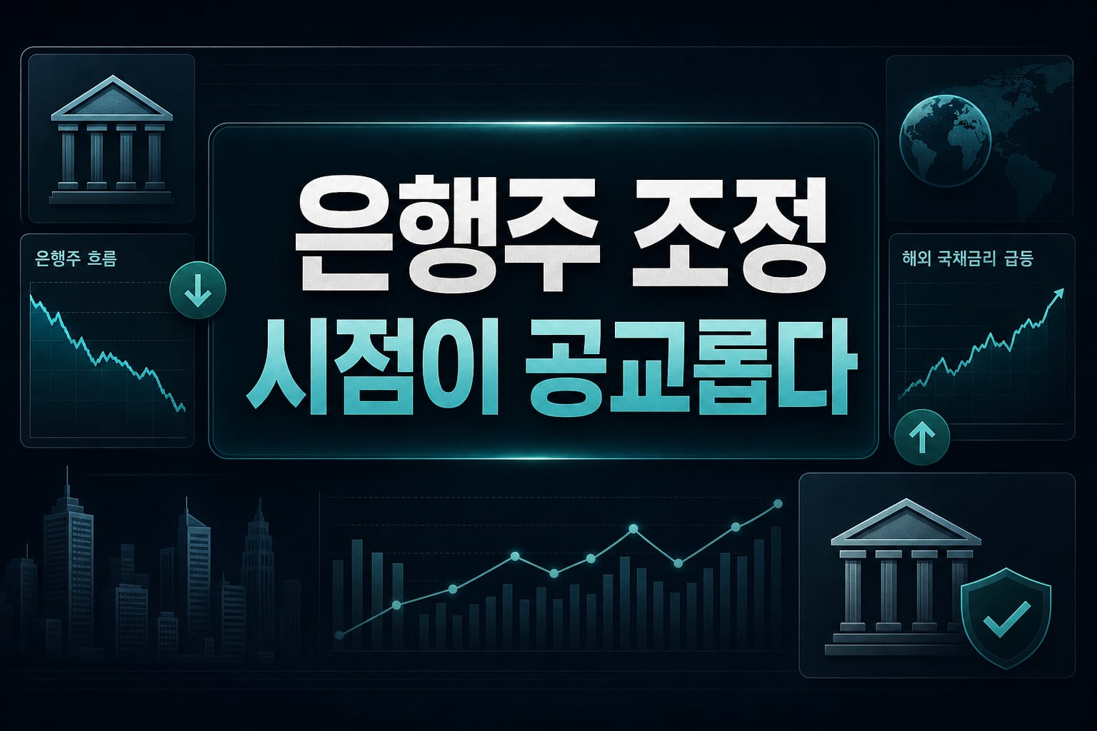 은행주 조정, 시점이 공교롭다