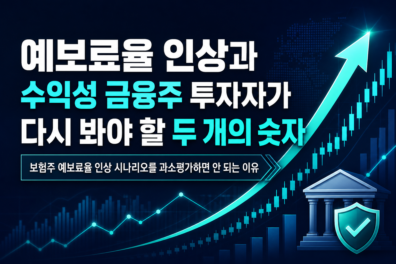 예보료율 인상과 RWA 수익성, 금융주 투자자가 다시 봐야 할 두 개의 숫자