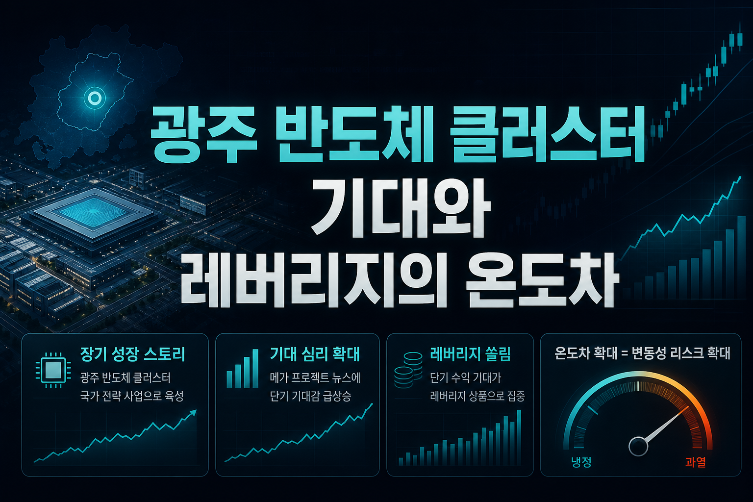 광주 반도체 클러스터, 기대와 레버리지의 온도차