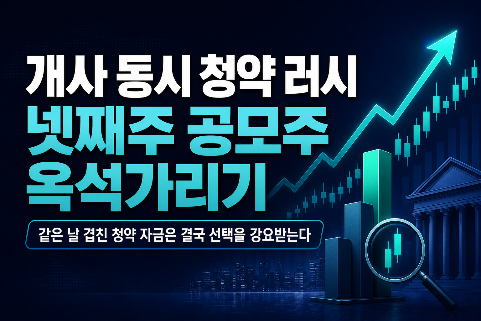 IPO 6개사 동시 청약 러시, 10월 넷째주 공모주 옥석가리기