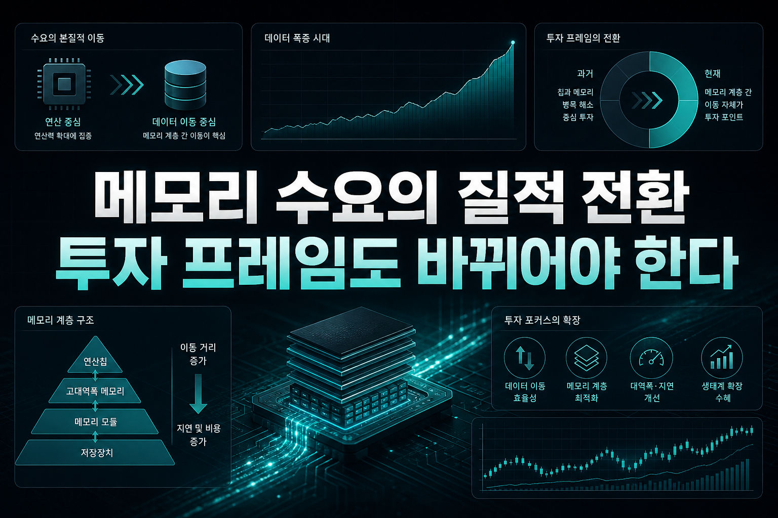 AI 메모리 수요의 질적 전환, 투자 프레임도 바뀌어야 한다