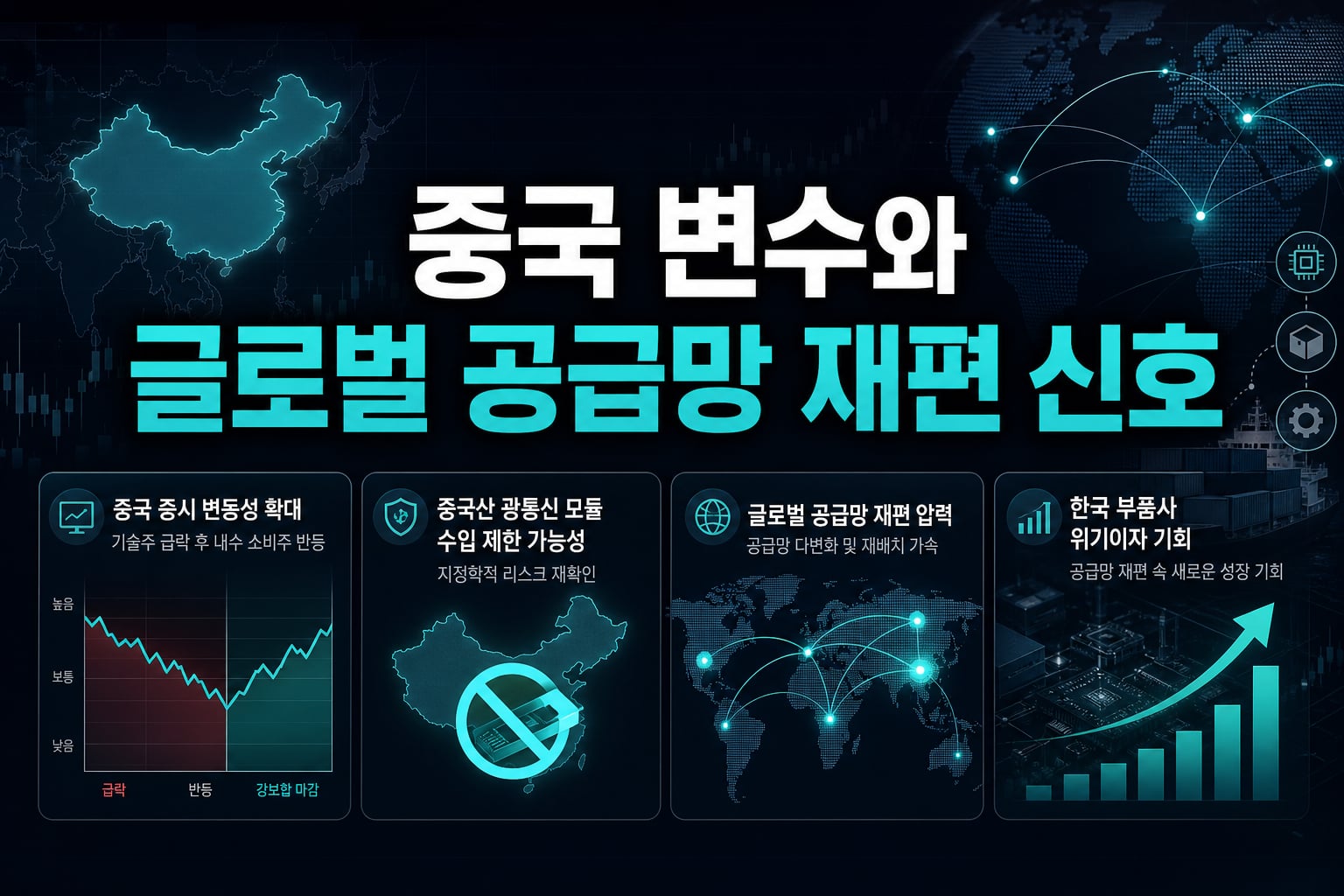 중국 변수와 글로벌 공급망 재편 신호