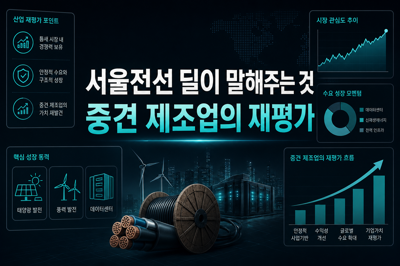 서울전선 딜이 말해주는 것 - 중견 제조업의 재평가