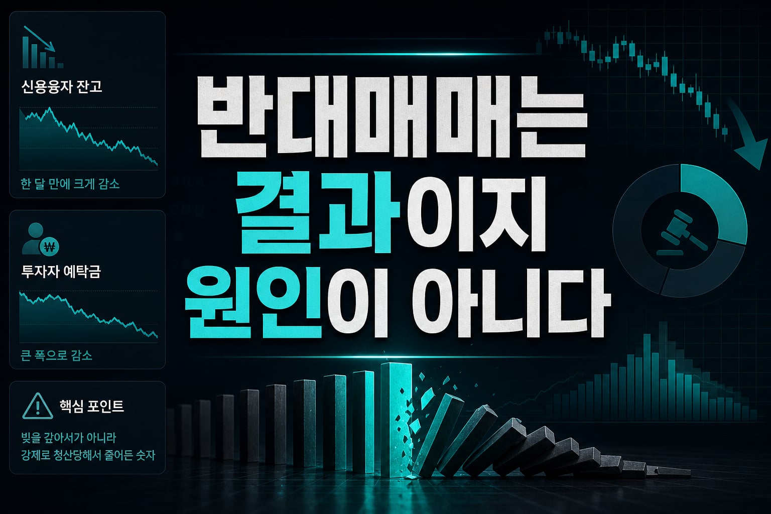 반대매매는 결과이지 원인이 아니다