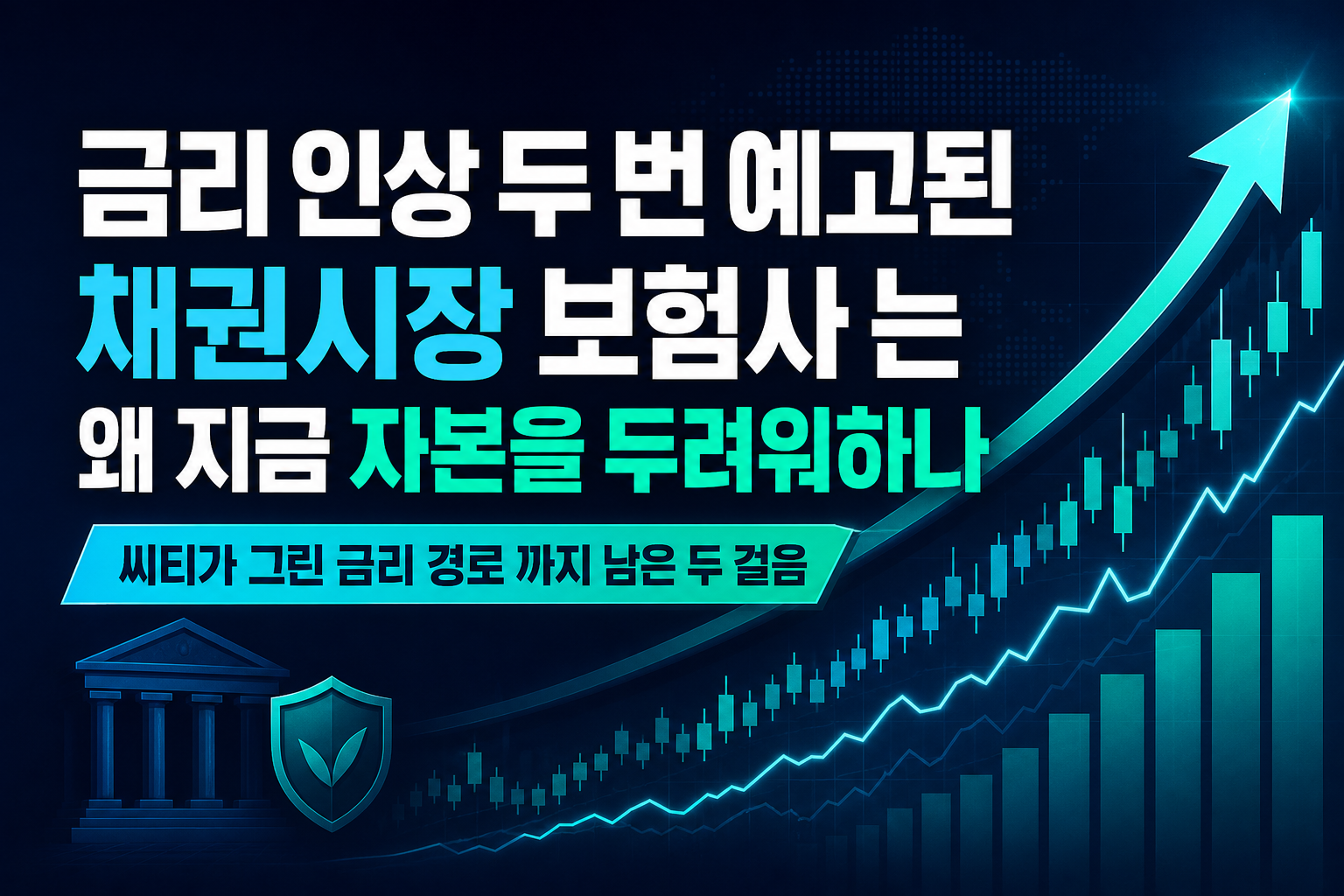 금리 인상 두 번 예고된 채권시장, 보험사 M&A는 왜 지금 자본을 두려워하나