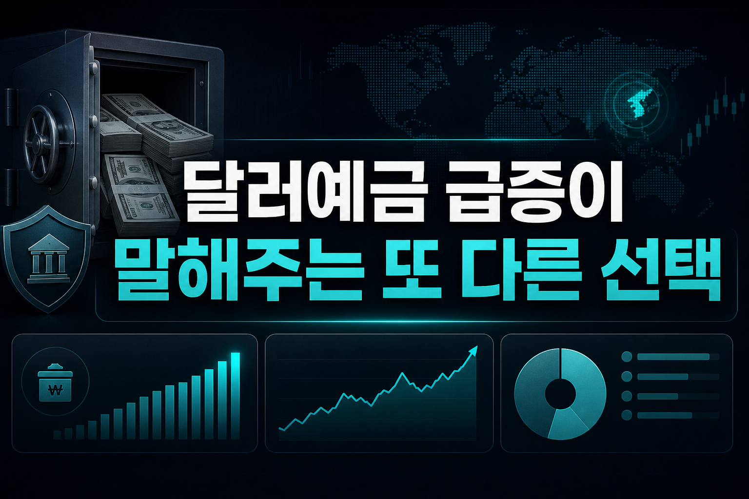 달러예금 급증이 말해주는 또 다른 선택