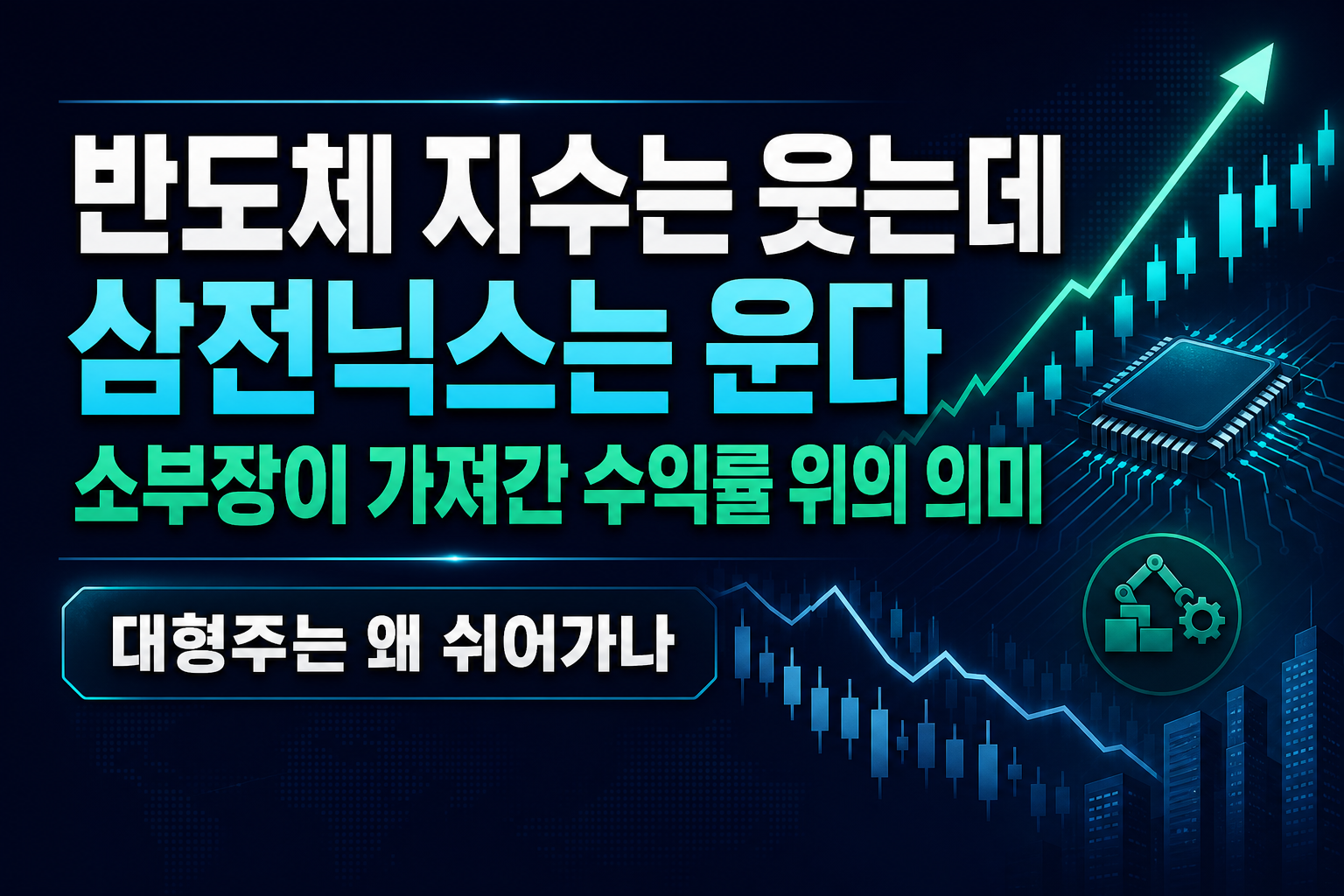 반도체 지수는 웃는데 삼전닉스는 운다, 소부장이 가져간 수익률 1위의 의미