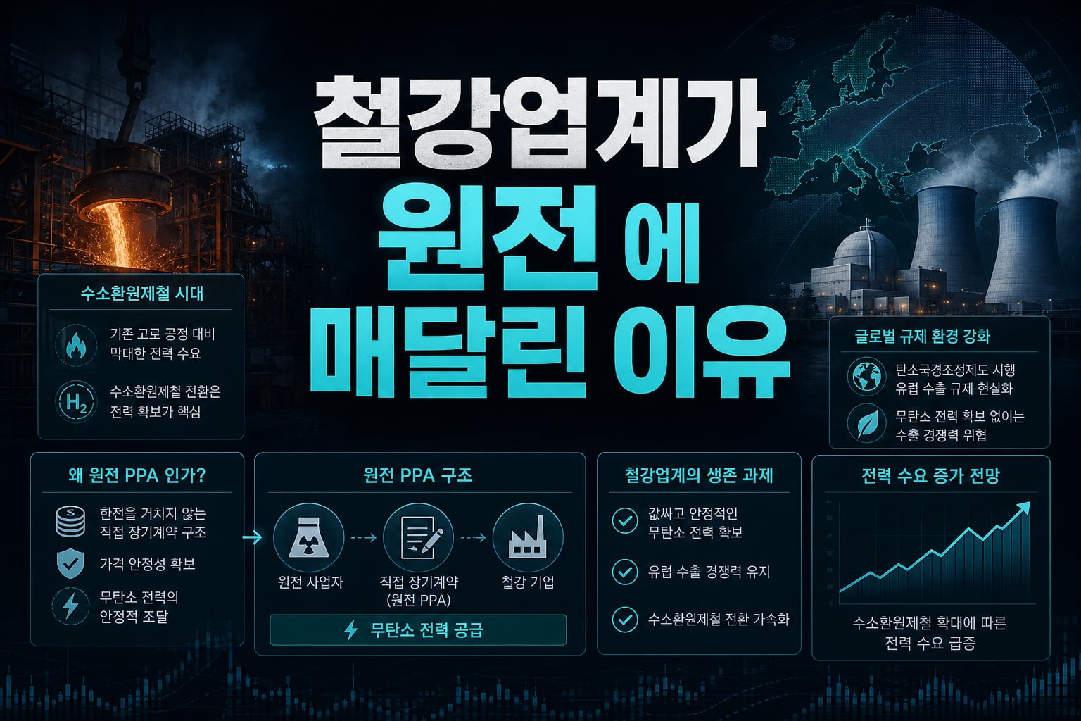 철강업계가 원전 PPA에 매달린 이유