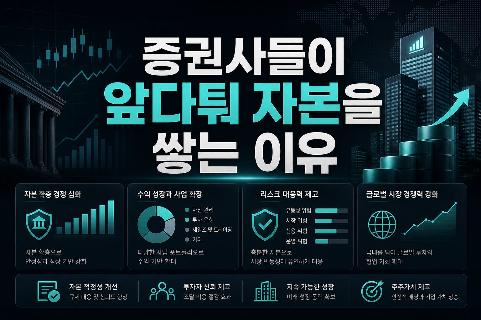 증권사들이 앞다퉈 자본을 쌓는 이유