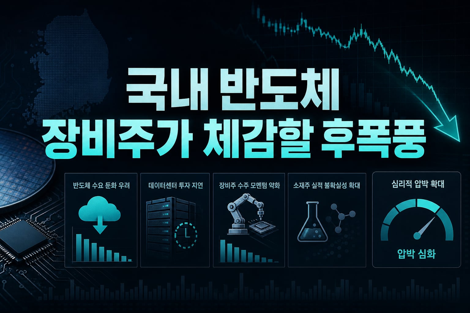 국내 반도체·장비주가 체감할 후폭풍