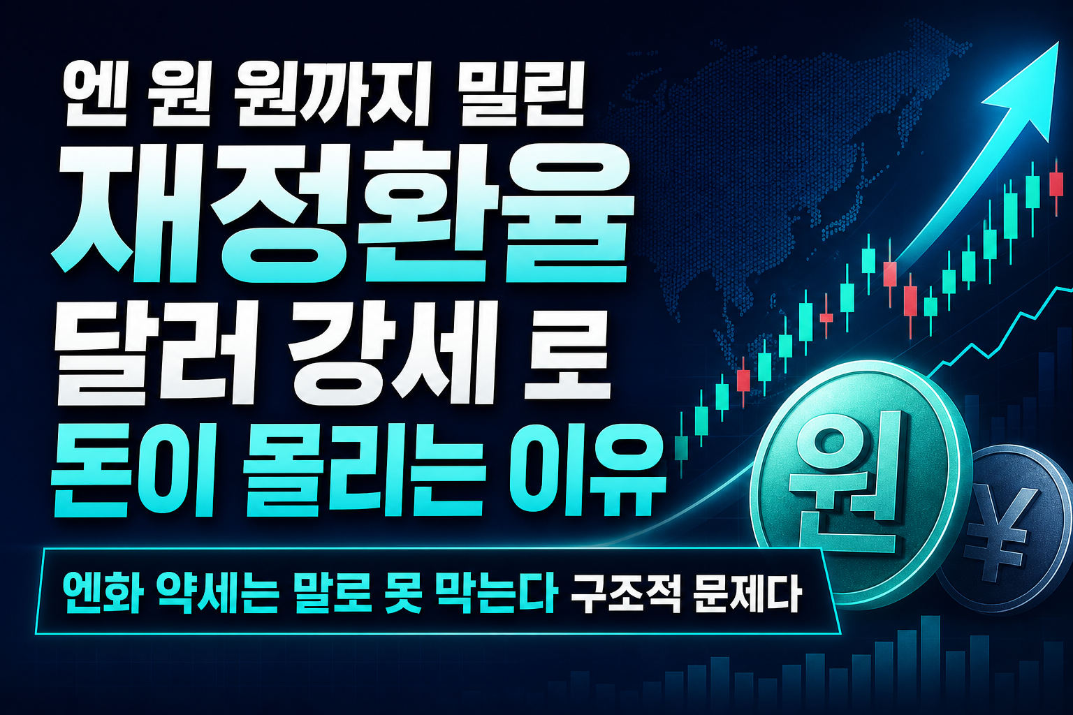 엔-원 842원까지 밀린 재정환율, 달러 강세 ETF로 돈이 몰리는 이유