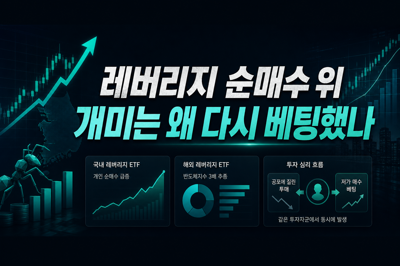 레버리지 ETF 순매수 1위, 개미는 왜 다시 베팅했나