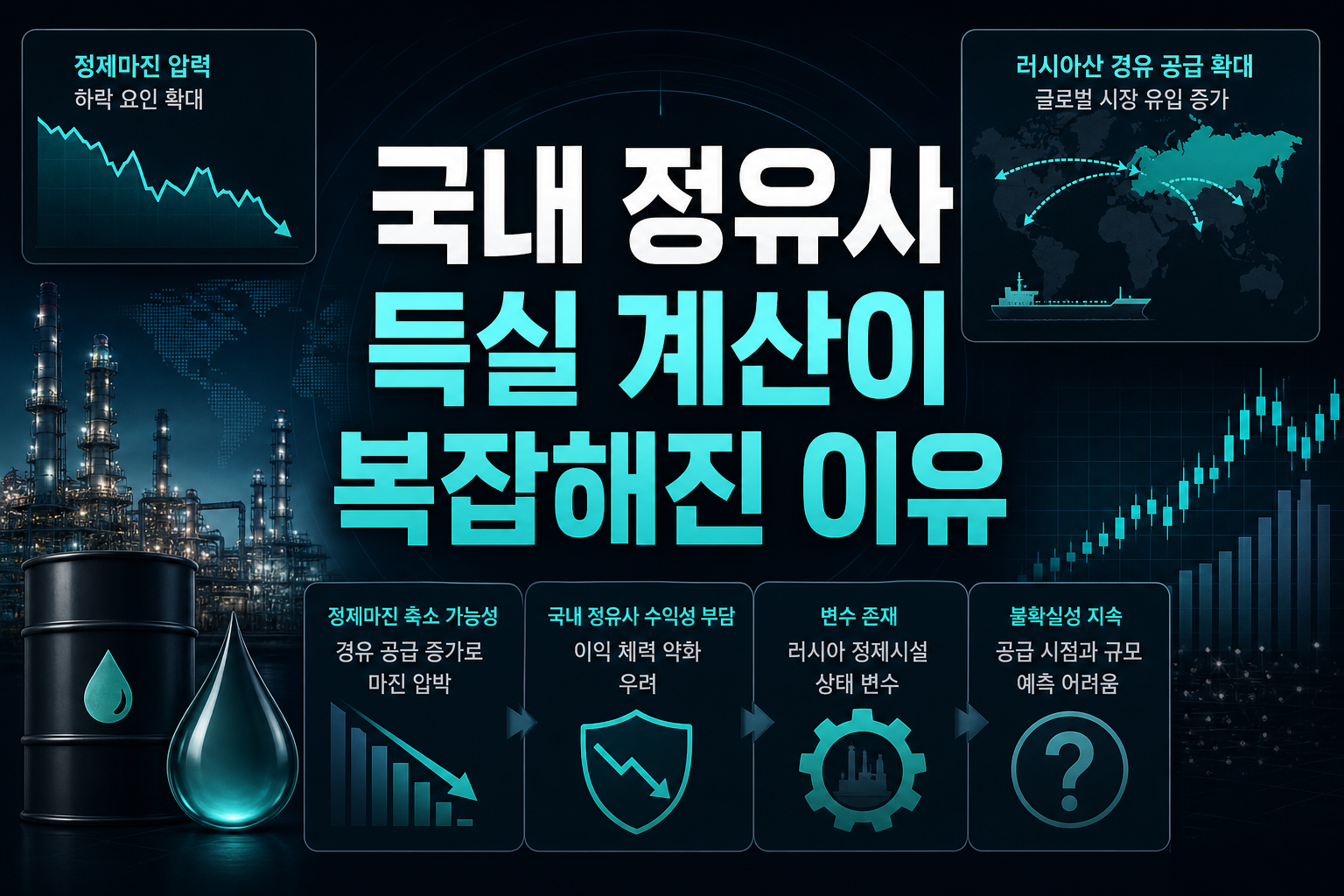 국내 정유사, 득실 계산이 복잡해진 이유