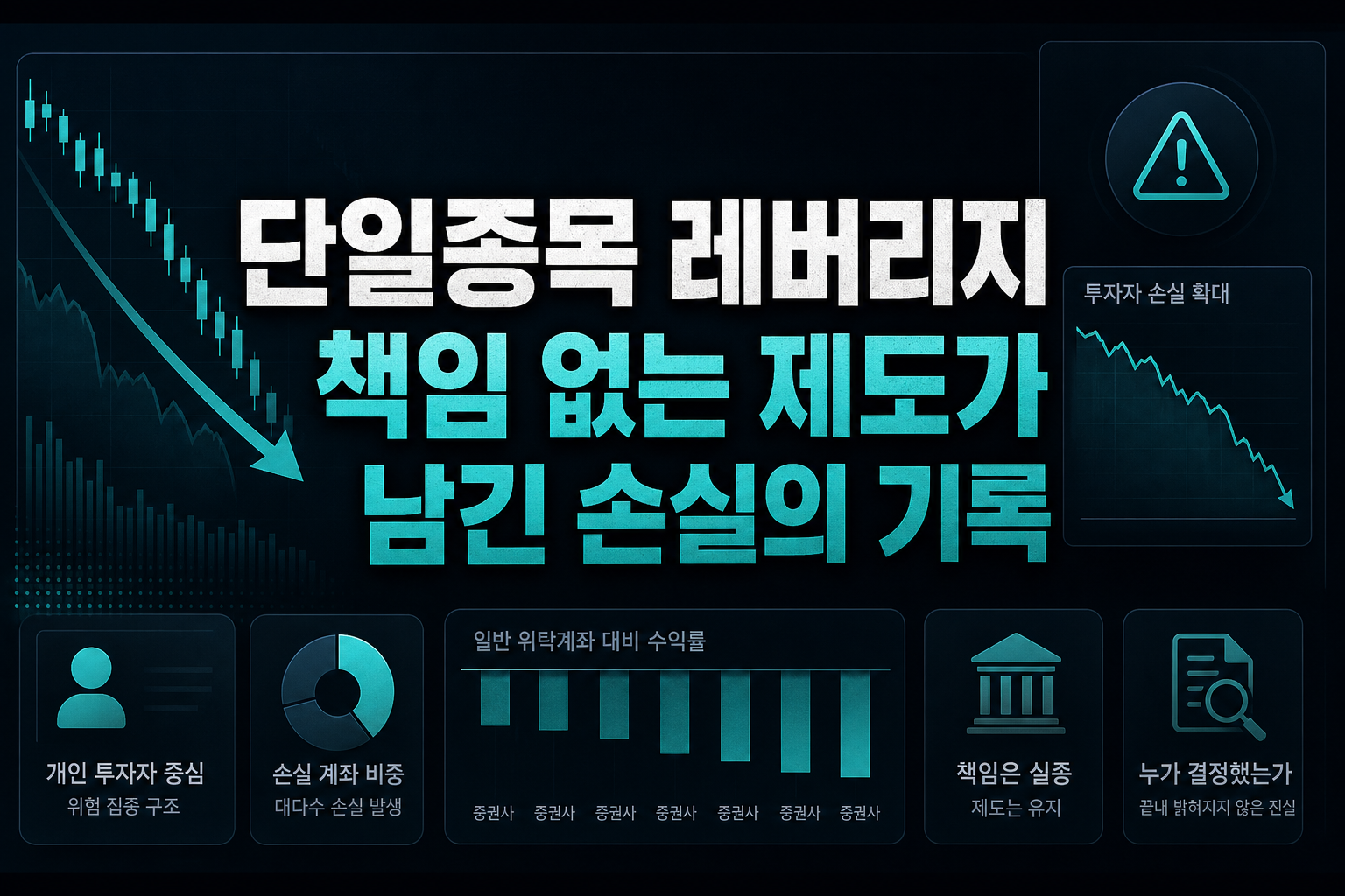 단일종목 레버리지, 책임 없는 제도가 남긴 손실의 기록